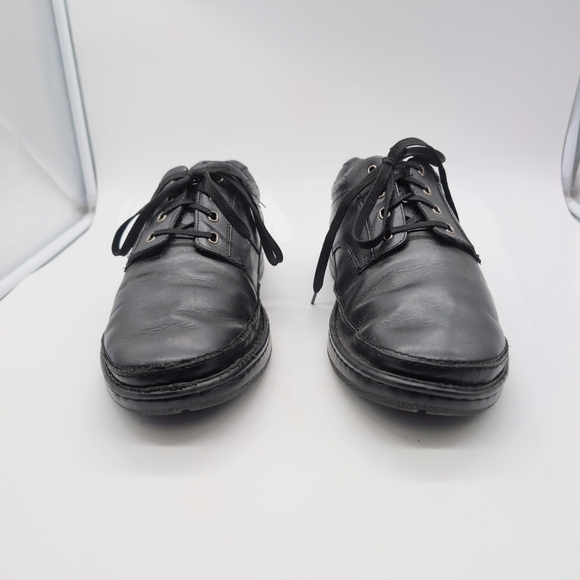 Drew Classic Black Men's Support Shoes - Picture 2 of 10